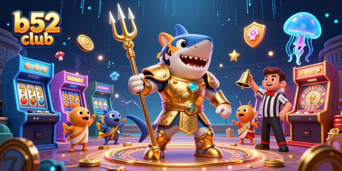 Spin to win at the b52 club, featuring vibrant slot reels and exciting gameplay elements.